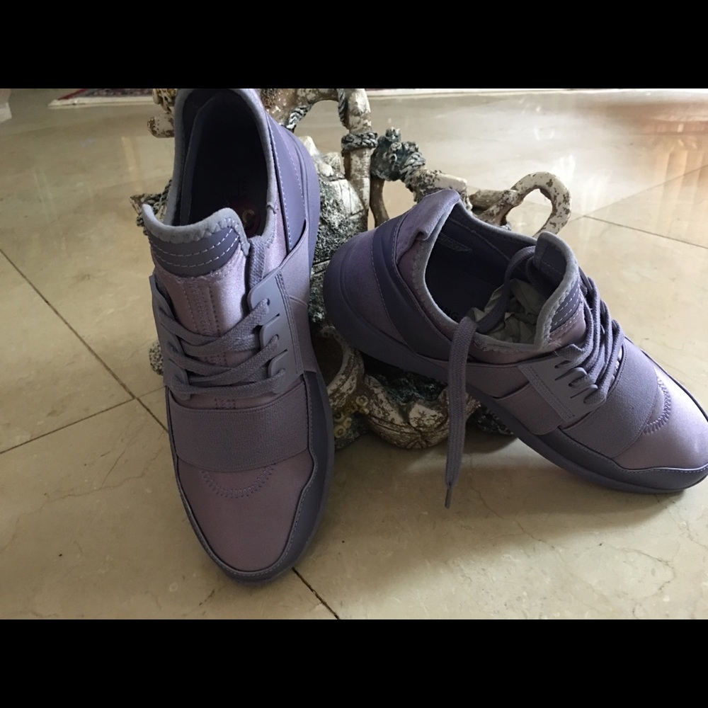 Call it spring violet high top sneaker